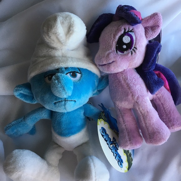 2/$20 My Little Pony And Grouchy Smurf Plushies Retro Collectibles - Picture 4 of 5